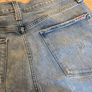 Hudson NOA denim Jeans (stain on back) Wide Leg size 30